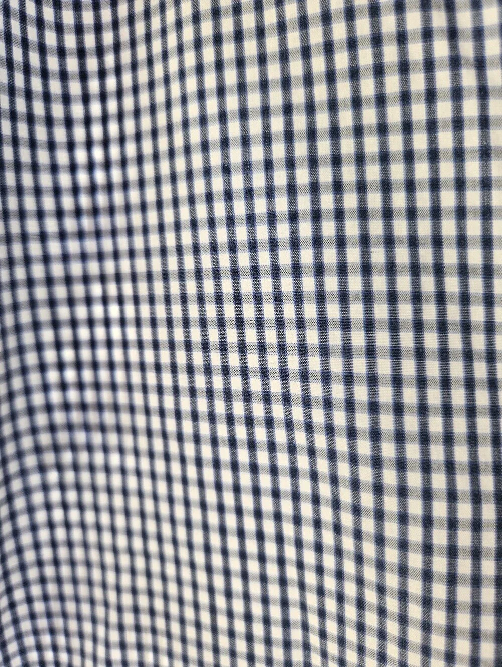 Banana Republic Men's Blue Gingham Button-Down Shirt XL Tall